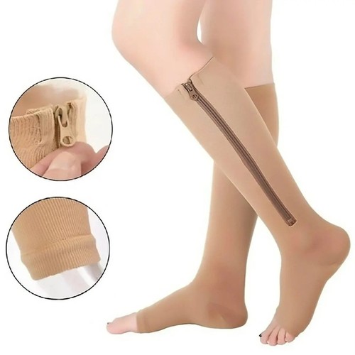 Compression socks open - open, toe