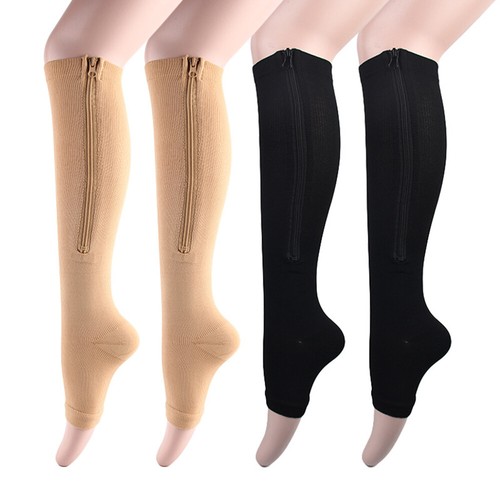 Zip compression socks with - socks,