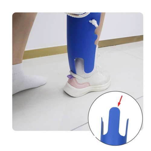 Sock aid with long - aid,
