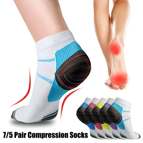 7pairs compression socks - 5/7pairs,